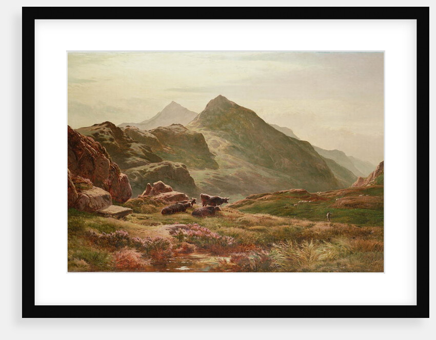 Highland scene by Sidney Richard Percy