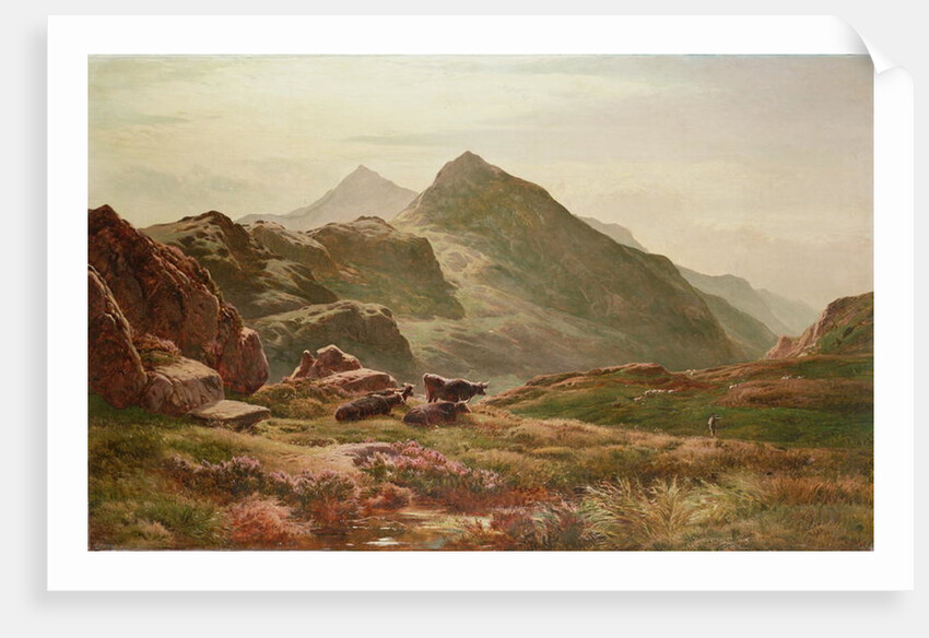 Highland scene by Sidney Richard Percy