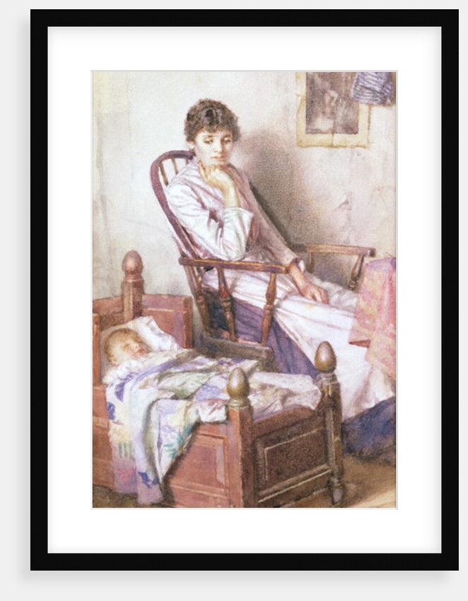 The Rosy Idol of her Solitude by Walter Langley