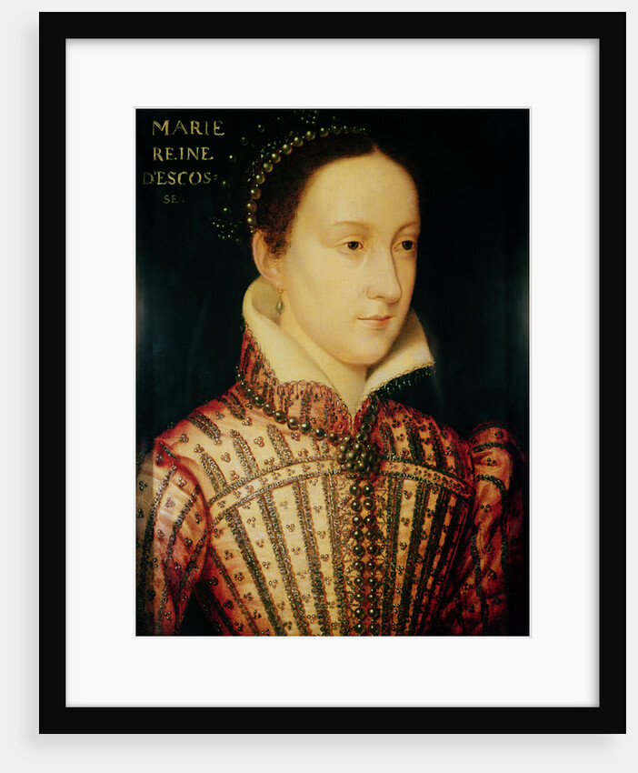 Miniature of Mary Queen of Scots, c.1560 by Francois Clouet