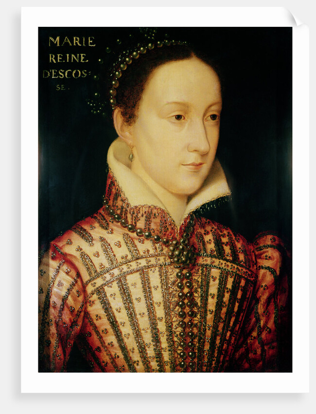 Miniature of Mary Queen of Scots, c.1560 by Francois Clouet