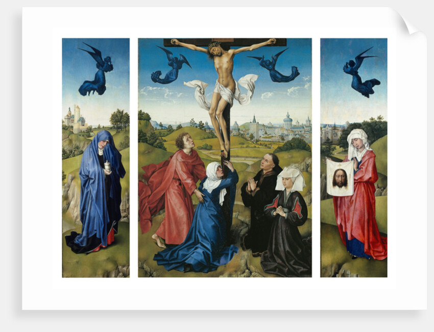 Crucifixion Triptych, c.1445 by Rogier van der Weyden