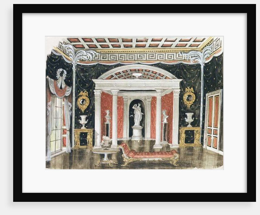 Designs for 'Pride and Prejudice' produced at St. James's Theatre, February 1936 by Rex Whistler