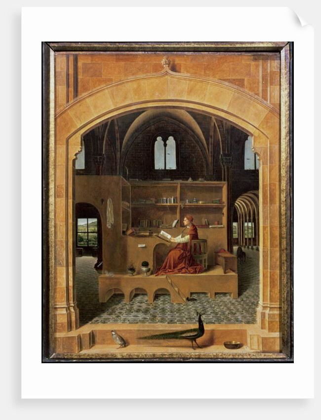 St. Jerome in his study, c.1475 by Antonello da Messina