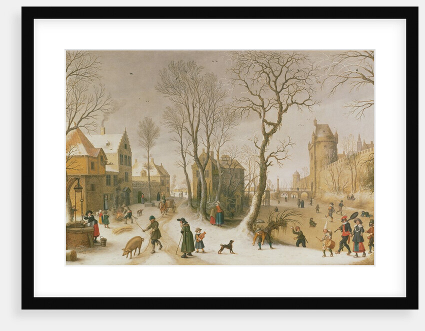 The Four Seasons: Winter by Sebastian Vrancx