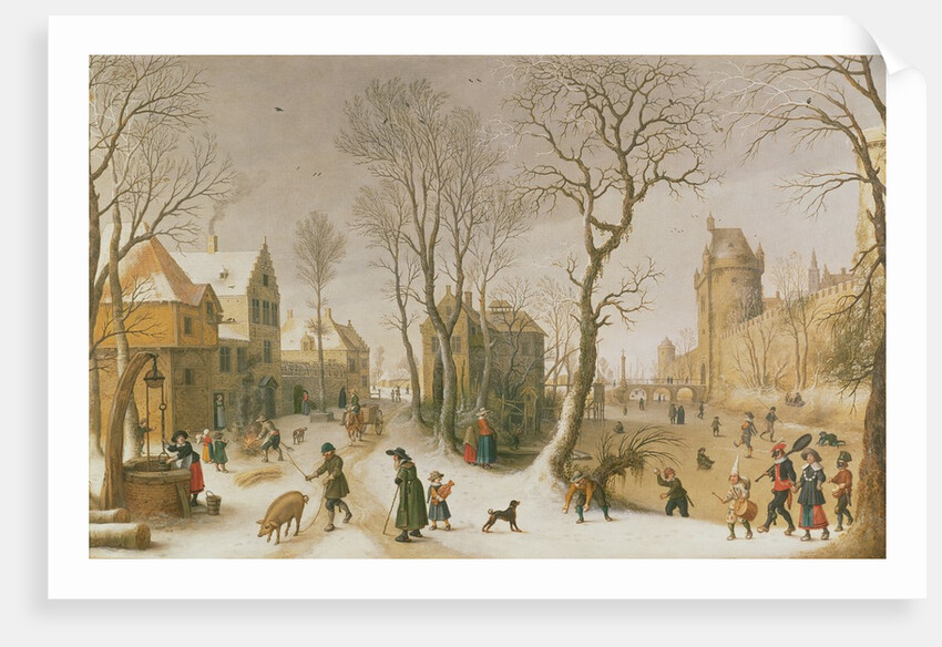 The Four Seasons: Winter by Sebastian Vrancx