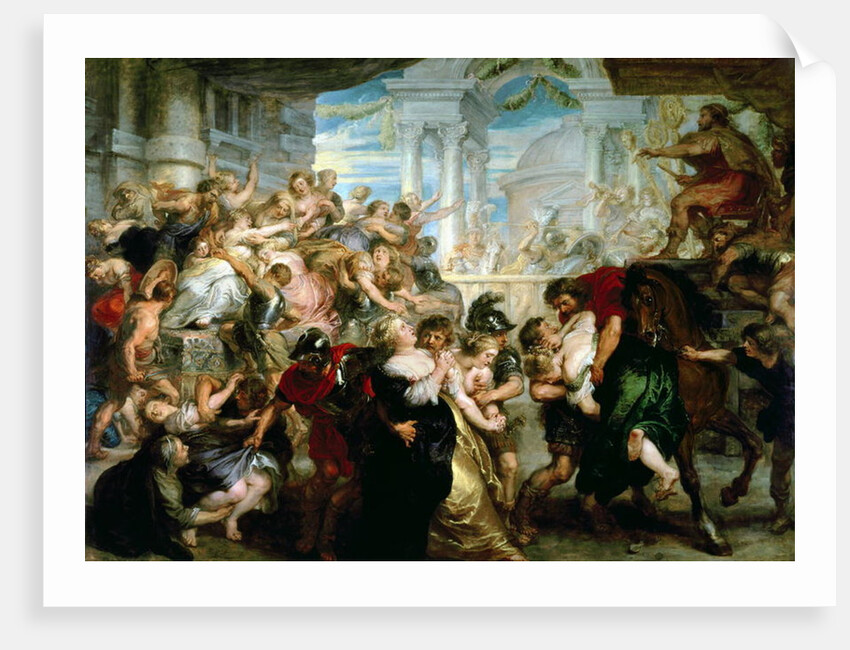 The Rape of the Sabine Women, c.1635-40 by Peter Paul Rubens