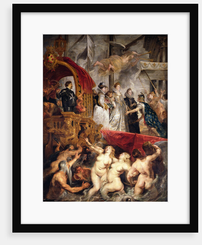 The Arrival of Marie de Medici in Marseilles, 3rd November 1600, 1621-25 by Peter Paul Rubens