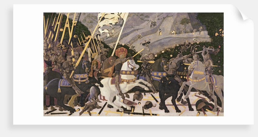 The Battle of San Romano, c.1438-40 by Paolo Uccello