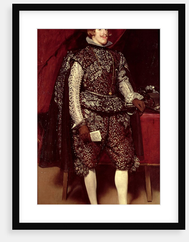 Philip IV of Spain in Brown and Silver, 1631-2 by Diego Rodriguez de Silva y Velazquez