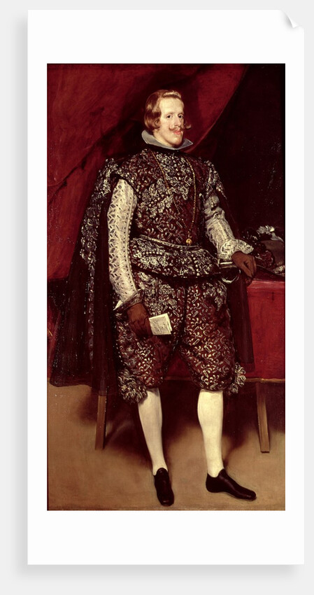 Philip IV of Spain in Brown and Silver, 1631-2 by Diego Rodriguez de Silva y Velazquez