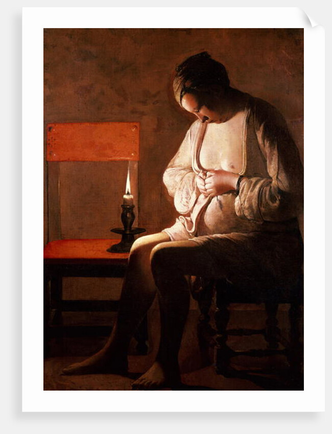 The Flea Catcher by Georges de la Tour