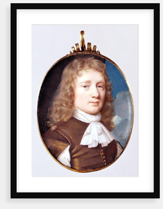 Miniature portrait of an Unknown Man, 1659 by Samuel Cooper