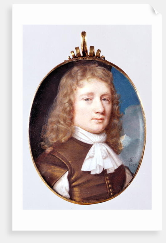 Miniature portrait of an Unknown Man, 1659 by Samuel Cooper