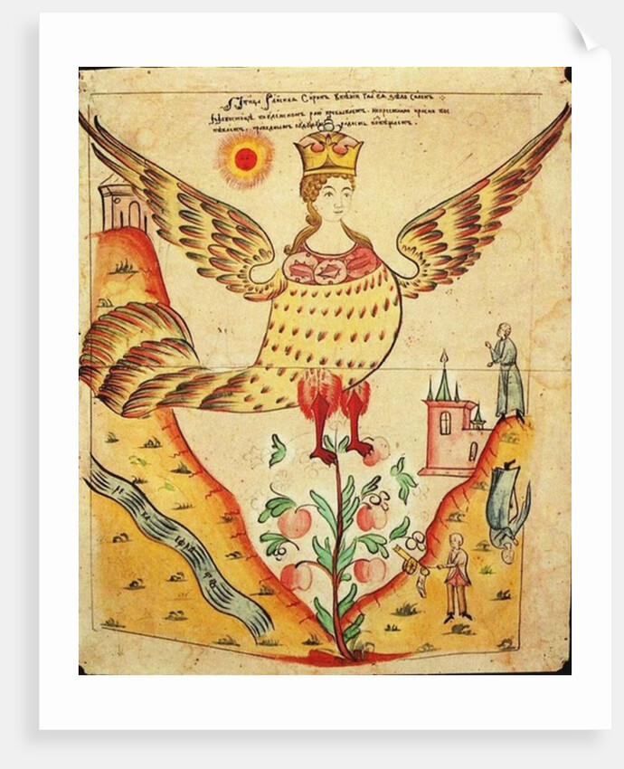 Sirin, The Bird of Paradise by School Russian