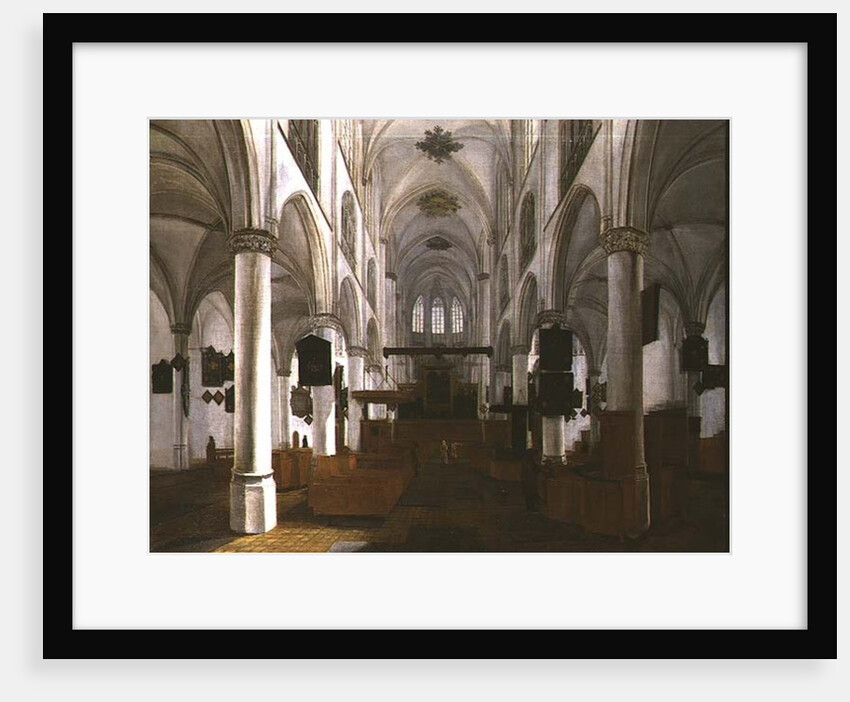 An Interior of the Church of St. Gertrud in Bergen Op Zoom, c.1650 by Dutch School