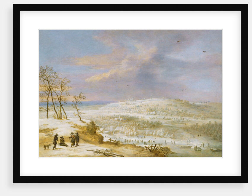 Winter, 17th century by Lucas van Uden