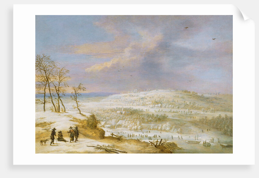 Winter, 17th century by Lucas van Uden
