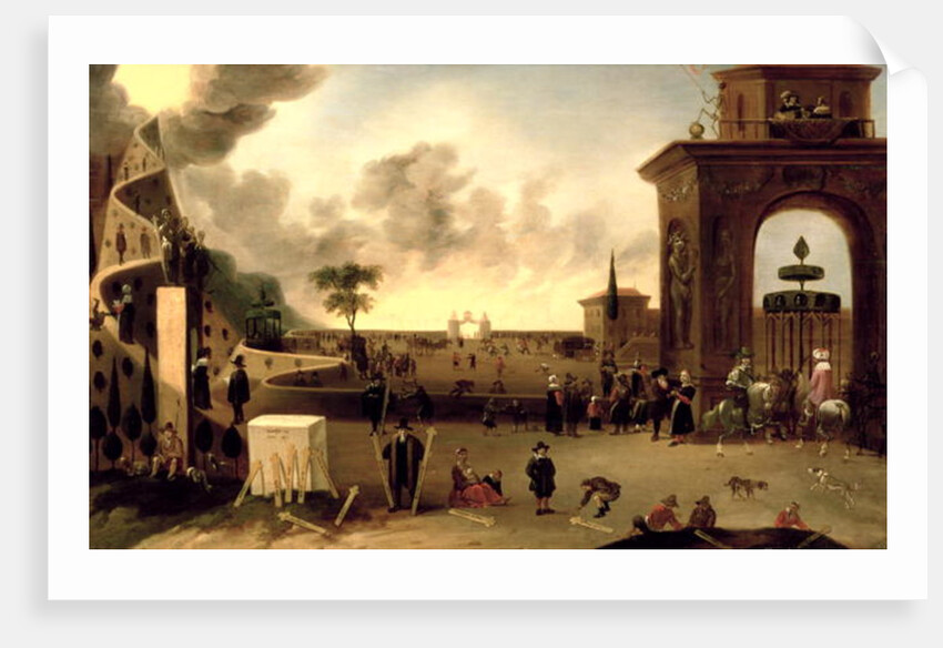 The Narrow Gate to Heaven and the Wide Gate to Hell by Cornelis de Bie