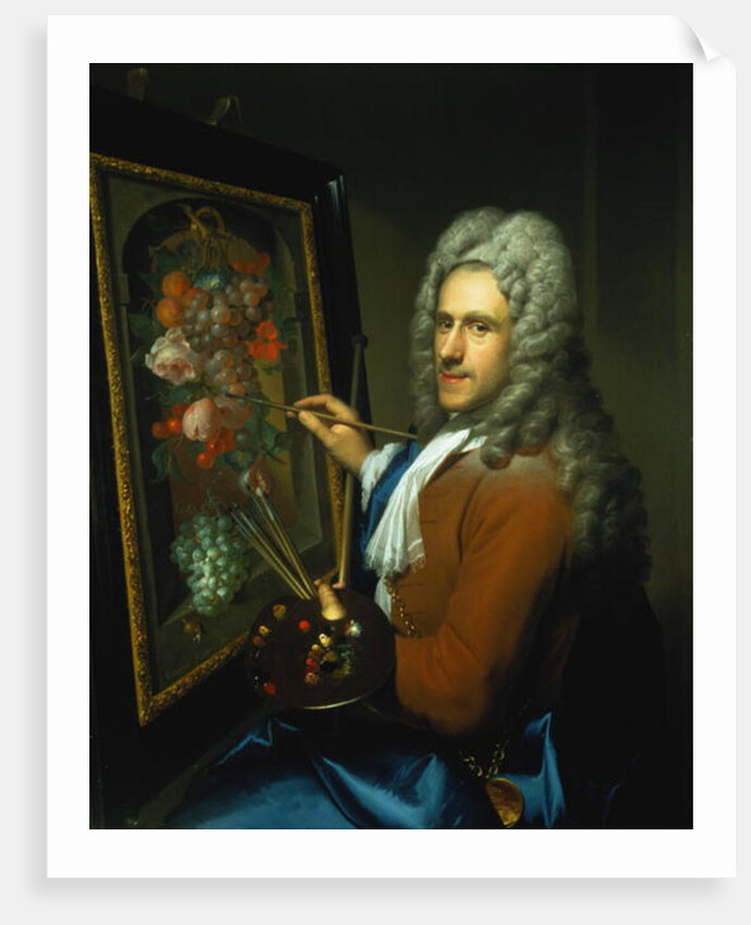 Portrait of the artist Coenraet Roepel by Richard van Bleeck