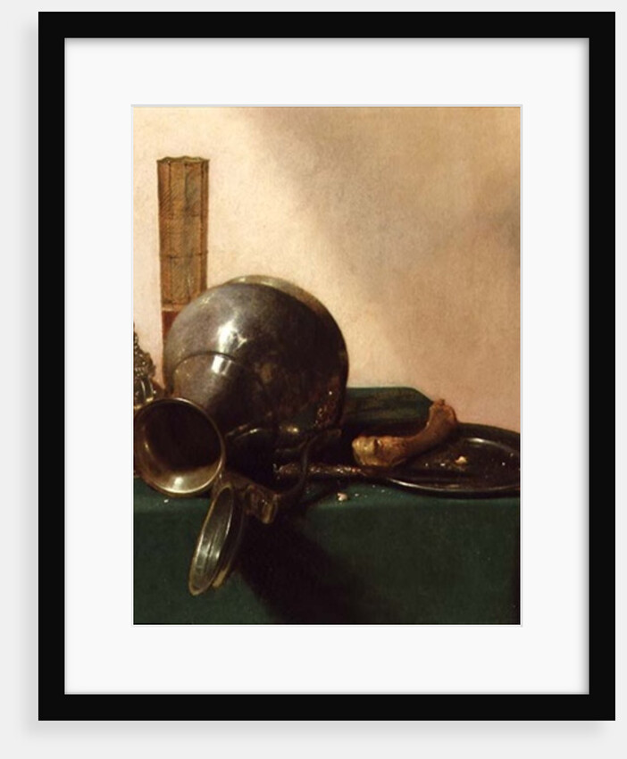 Still life with an overturned jug, c.1632-37 by Jan Jansz. den Uyl