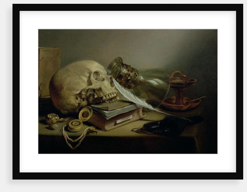 A Vanitas Still Life by Pieter Claesz