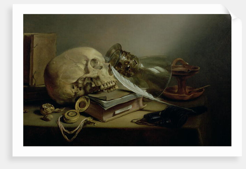 A Vanitas Still Life by Pieter Claesz
