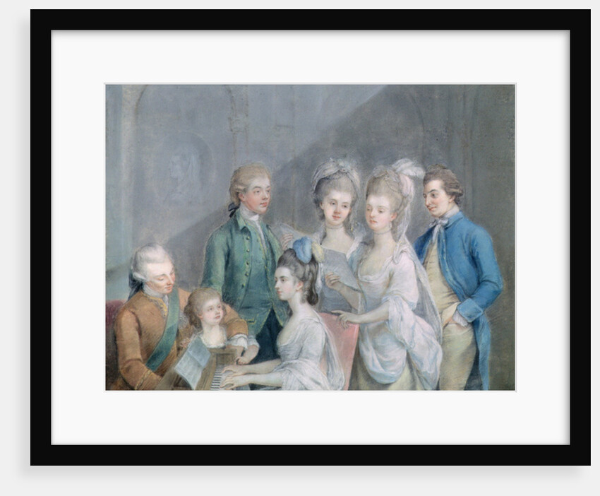 The family of Charles Schaw, 9th Baron Cathcart by Johann Zoffany
