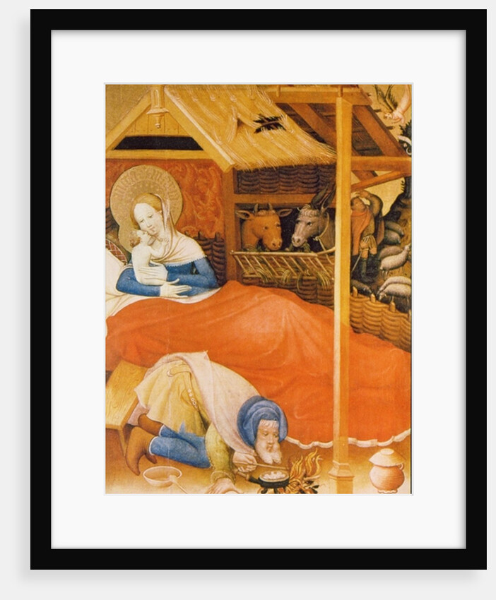 The Birth of Christ, 1404 by Conrad von Soest