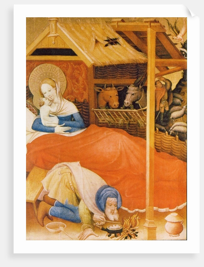 The Birth of Christ, 1404 by Conrad von Soest