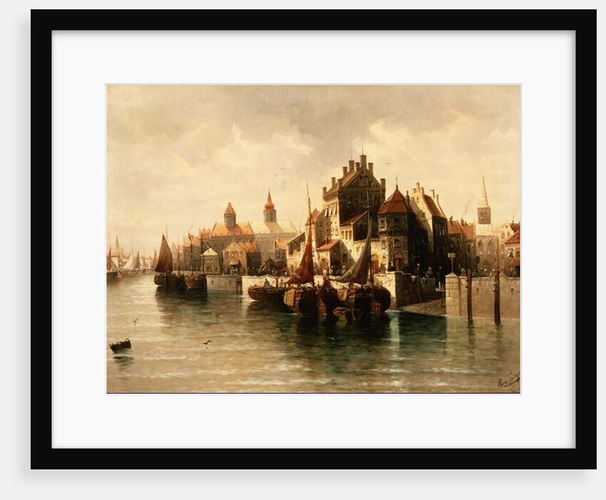 Kieler Canal by August Siegen
