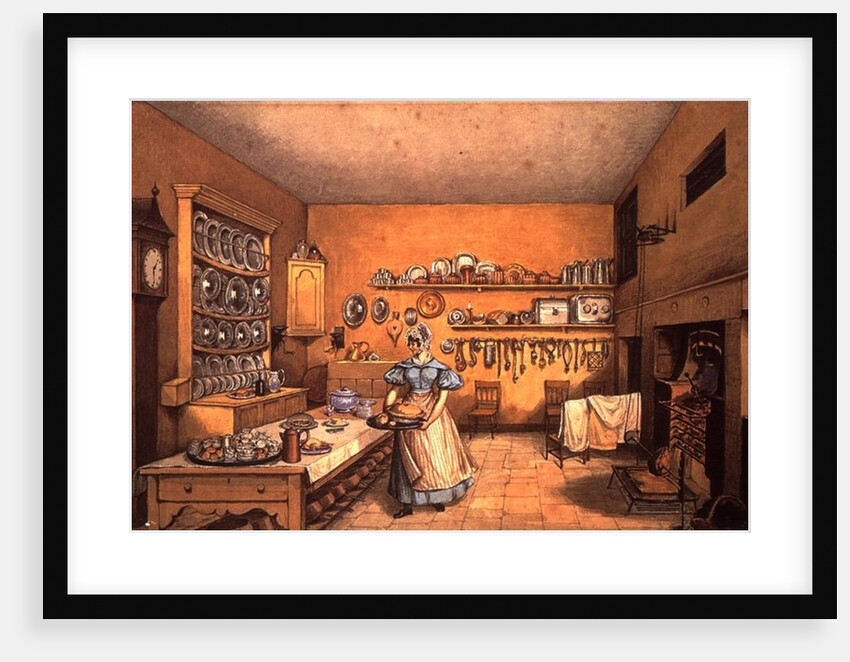 Kitchen at Langton Hall by Mary Ellen Best