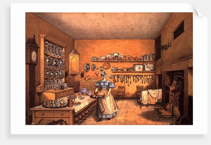 Kitchen at Langton Hall by Mary Ellen Best