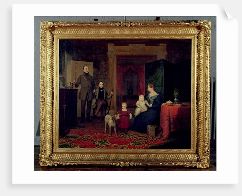 Portrait of the Van Cortland Family, c.1830 by American School