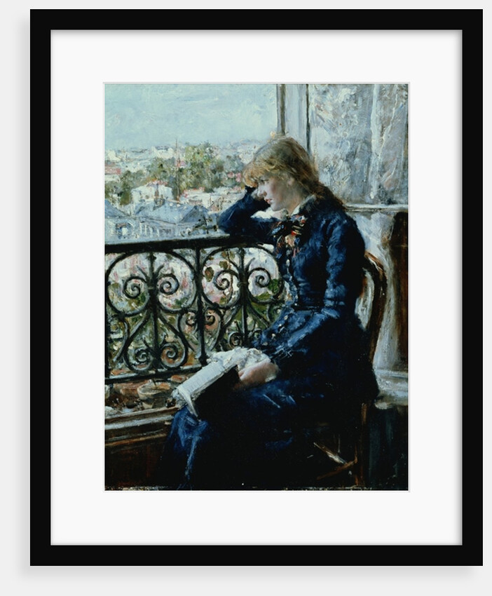 At the Window, 1881 by Hans Olaf Heyerdahl