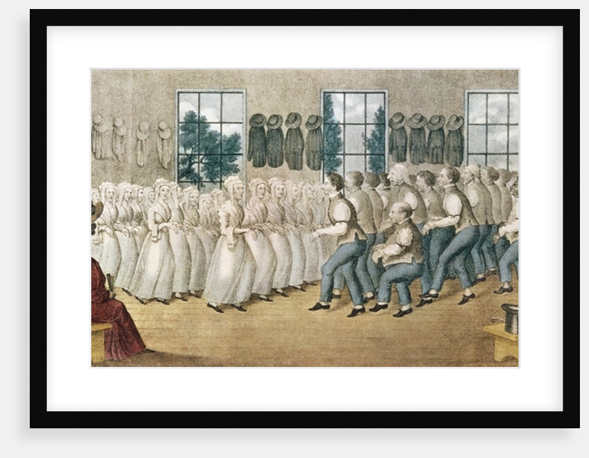 The Shakers near Lebanon. by Nathaniel Currier