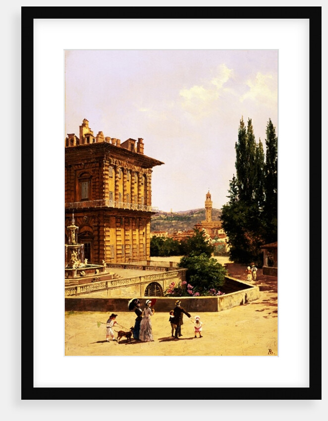 By the Pitti Palace, Florence by Antonietta Brandeis
