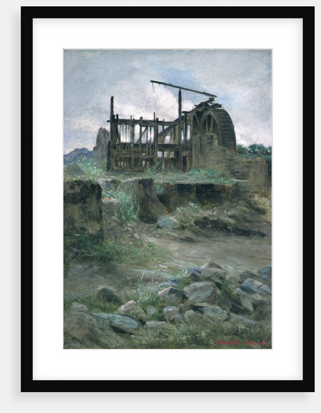 A Cornish Tin Mine, 19th century by O.A. Sickert