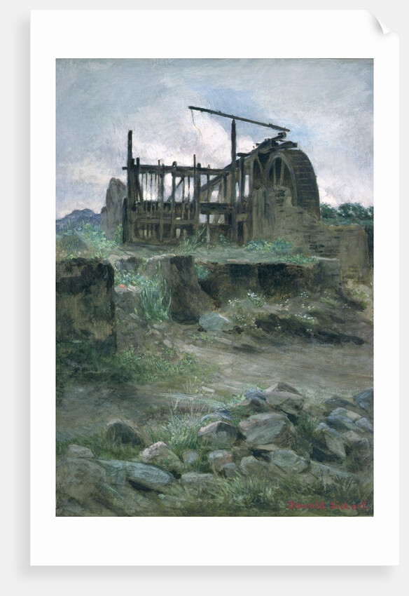 A Cornish Tin Mine, 19th century by O.A. Sickert