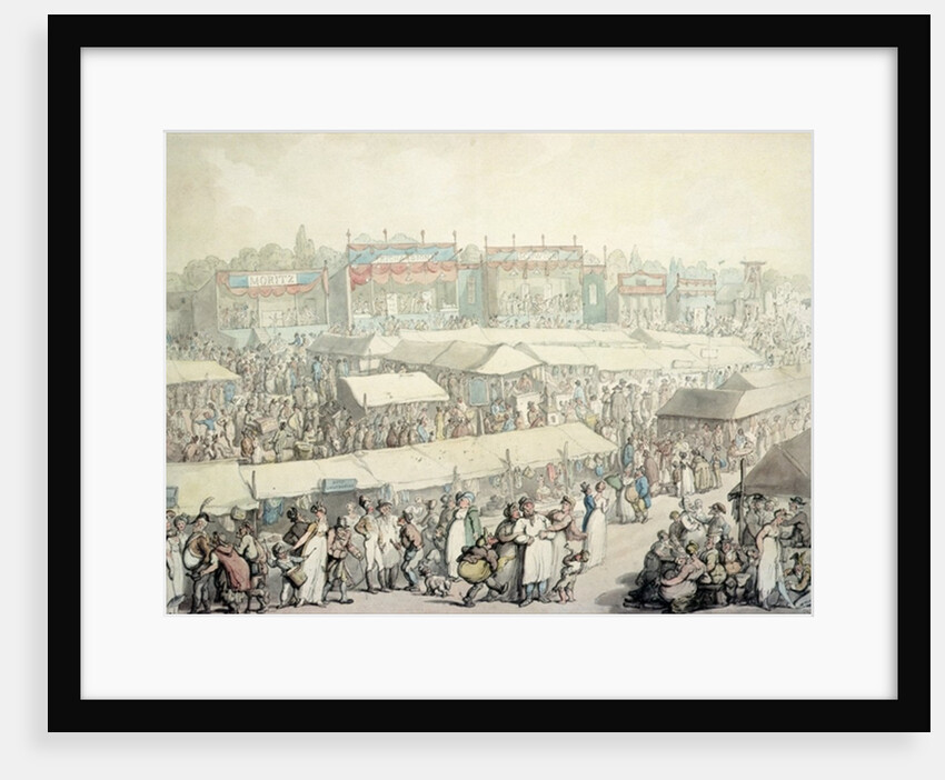 Brook Green Fair by Thomas Rowlandson