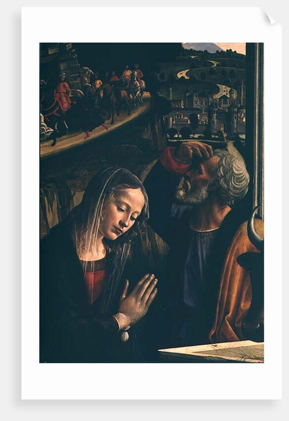 The Birth of Christ by Domenico (1449-94) Ghirlandaio