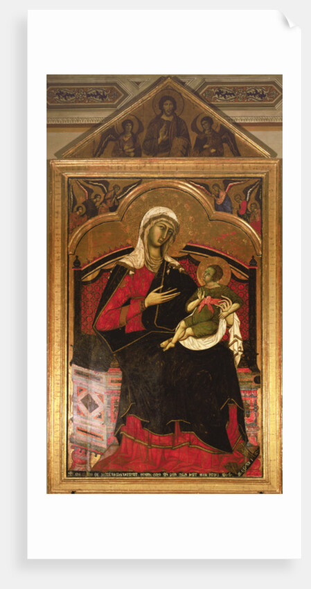 Virgin and Child, c.1270s by Guido da Siena