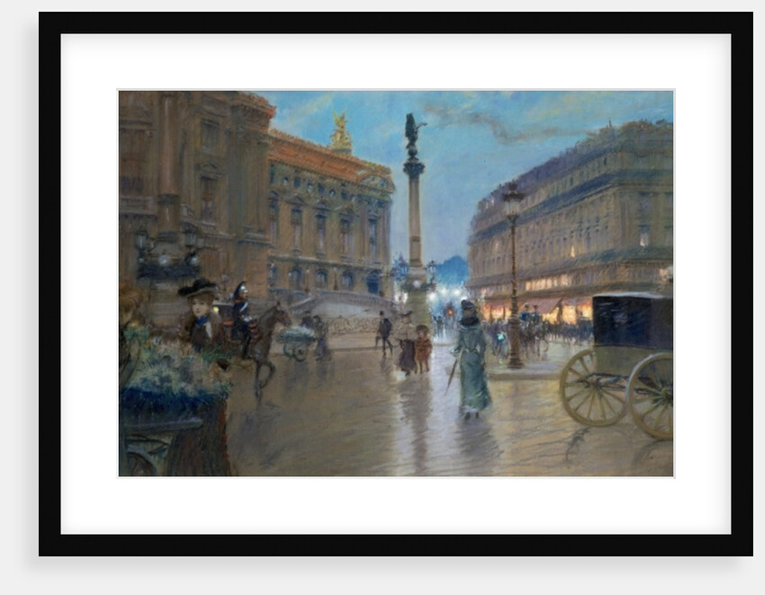 Place de L'Opera, Paris by Georges Stein