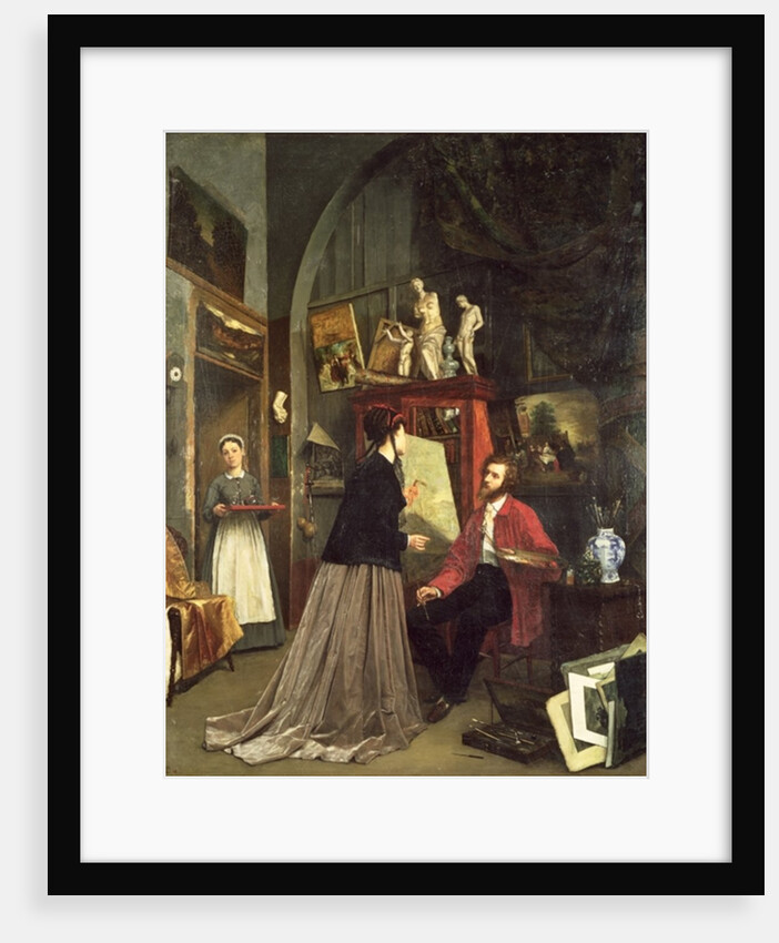 The Artist's Studio by Anonymous Anonymous