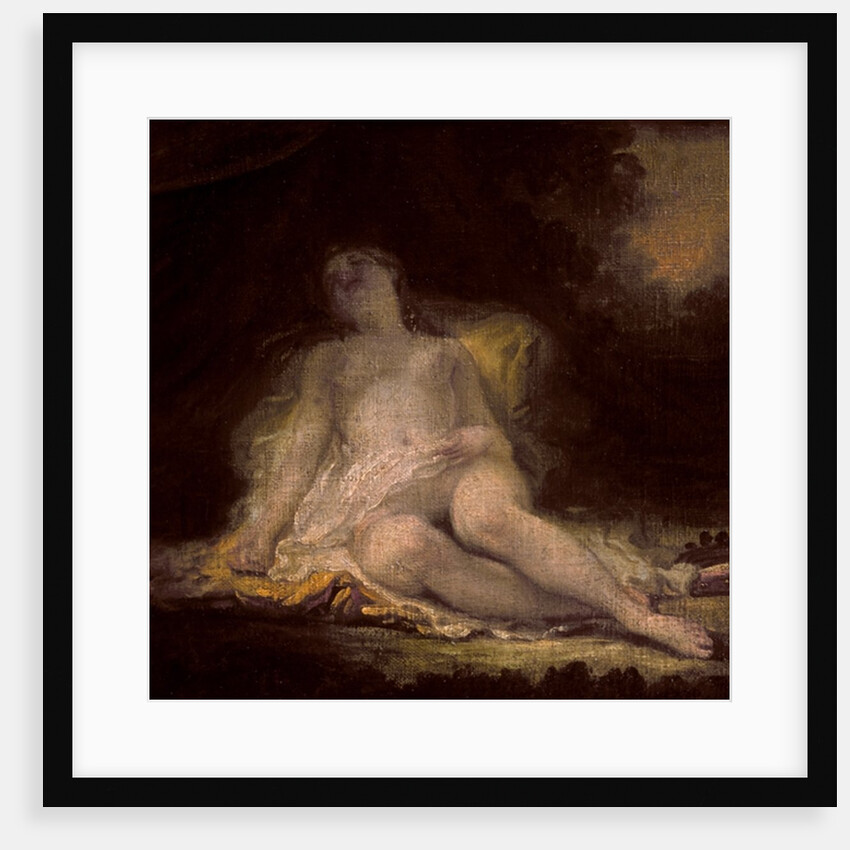 Sleeping Bacchante by Jean-Honore Fragonard