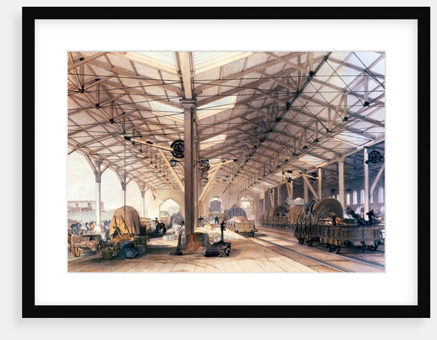 Great Western Railway: Freight shed at Bristol by English School