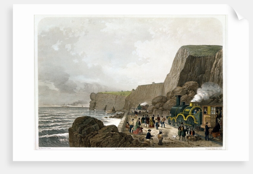 South Devon Railway: Landslip near the Parson and Clerk Rock, Dec. 29th 1852 by English School