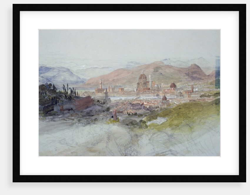 View of Florence, 1837-39 by Samuel Palmer