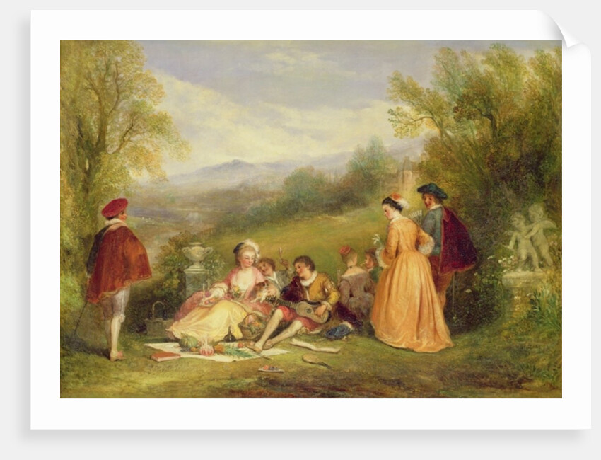 Une Scene Galante by Henry Andrews