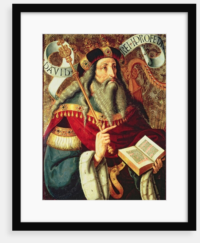 The Prophet David by Master of Riofrio